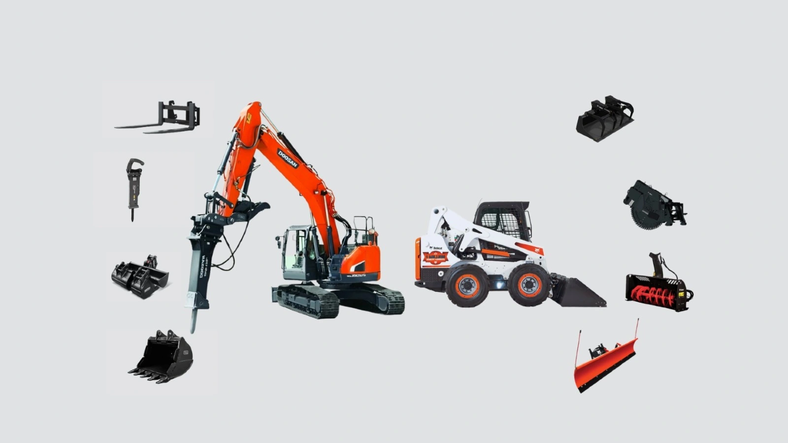 Навесное оборудование Develon/Bobcat