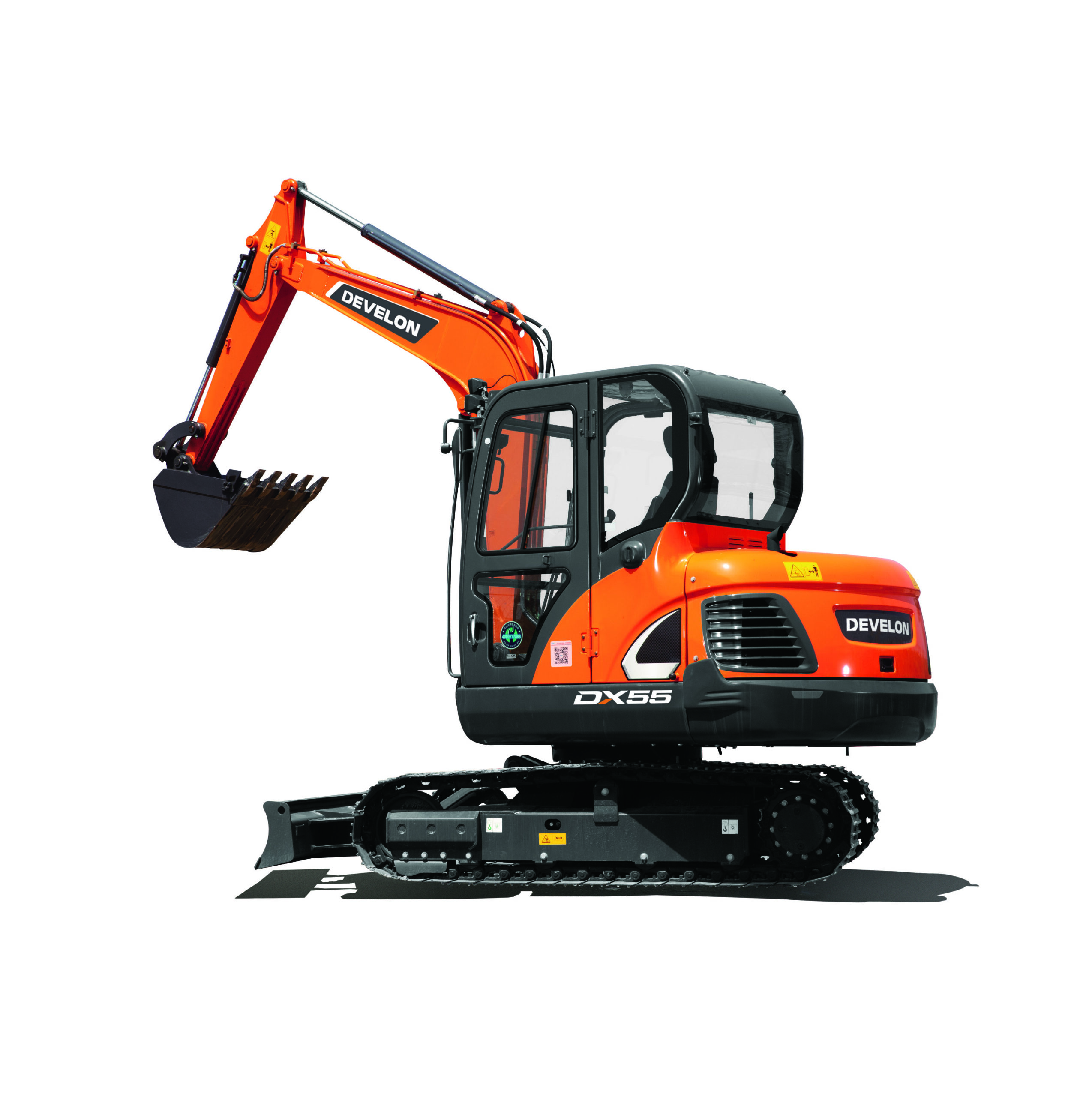 Гусеничный мини-экскаватор Develon DX55-5C