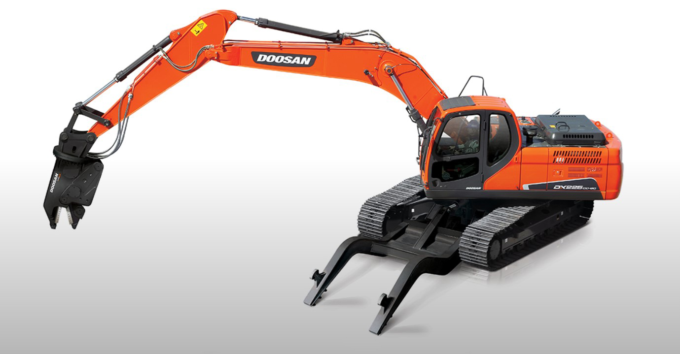 Экскаватор разборщик машины Develon DX225 CD