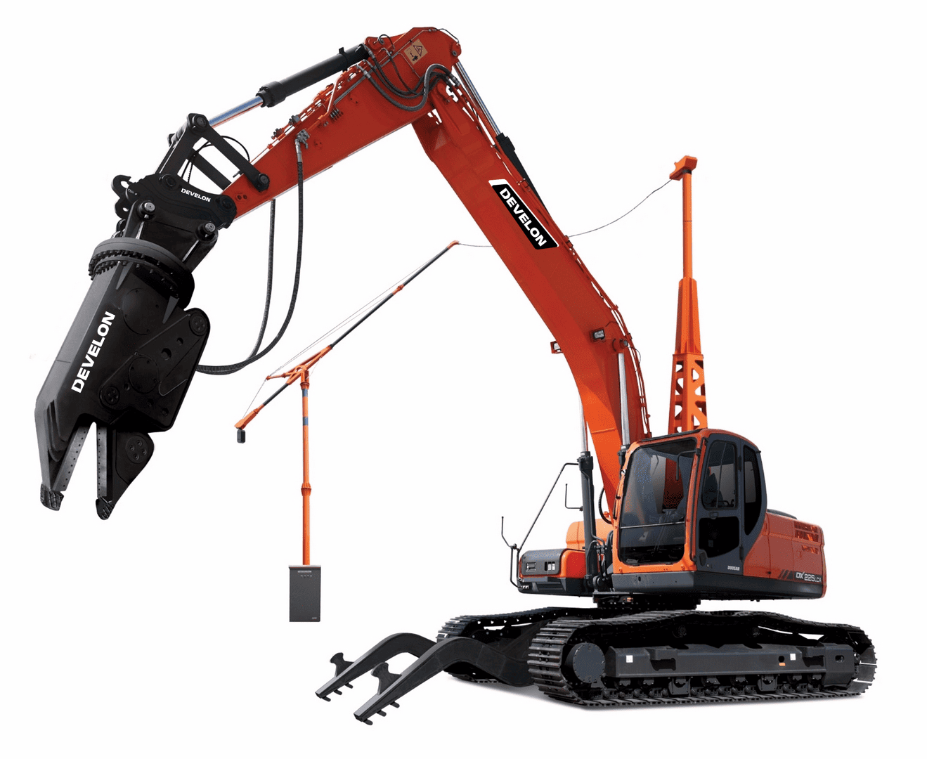 Электрический экскаватор Develon DX140